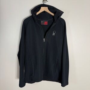 Spyder Black Full-Zip Hoodie XL